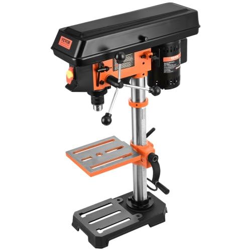 10'' 5-Speed Cast Iron Benchtop Drill Press I500