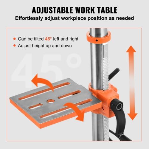 10'' 5-Speed Cast Iron Benchtop Drill Press I500