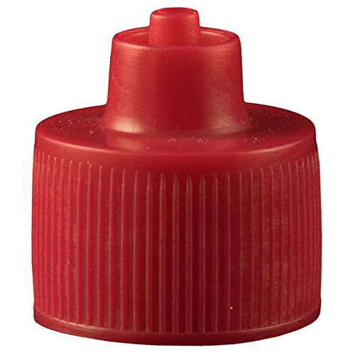 Red Luer Lock Bottle Cap 20-410, Bag of 100 S97236