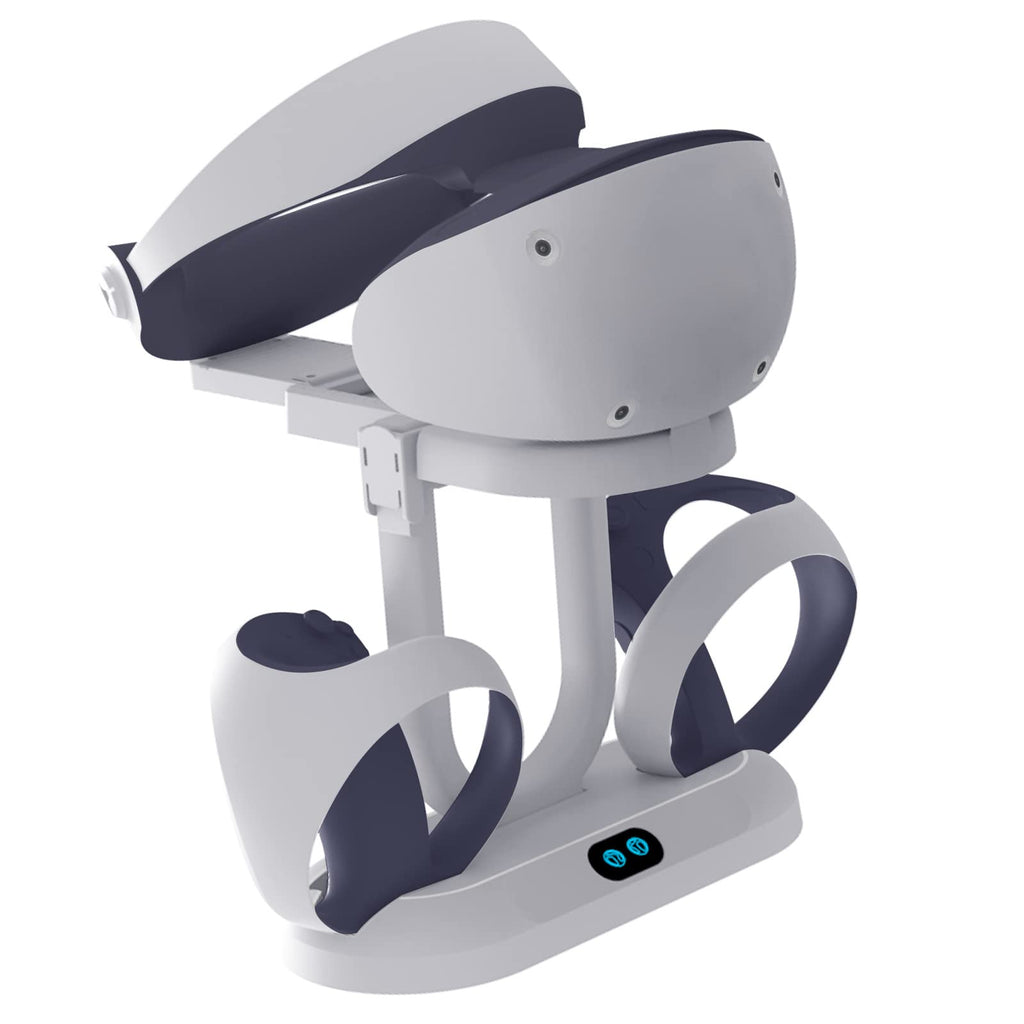 VR Controller Charging Dock and Headset Storage Stand J6292