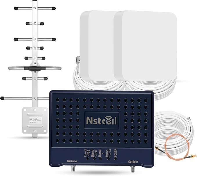 Cell Booster for Home Up to 7000Sq. Ft 5G 4G LTE Blue Q7237
