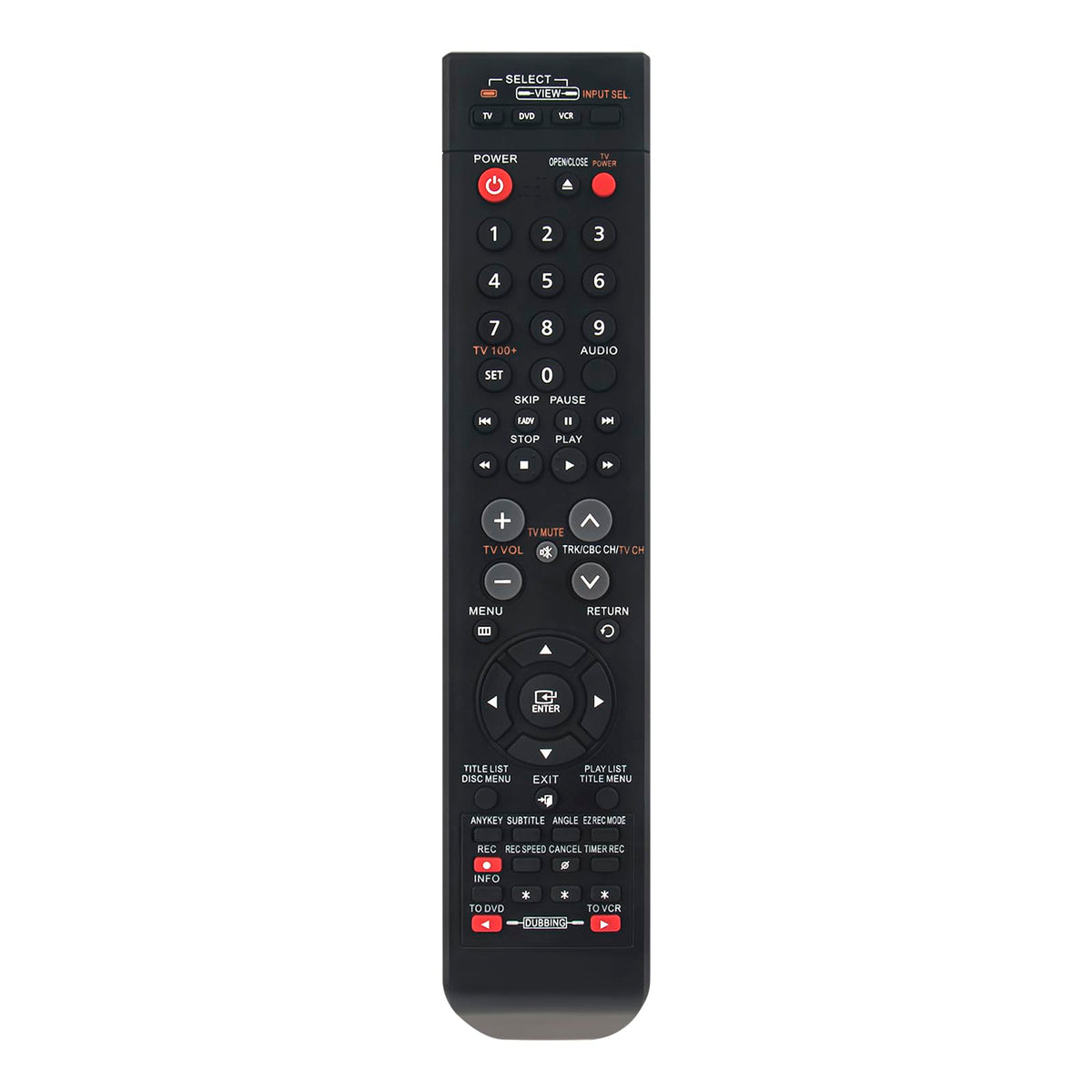 Remote Control Replace for Samsung CD HDTV DVD VCR Combo Recorder A20348