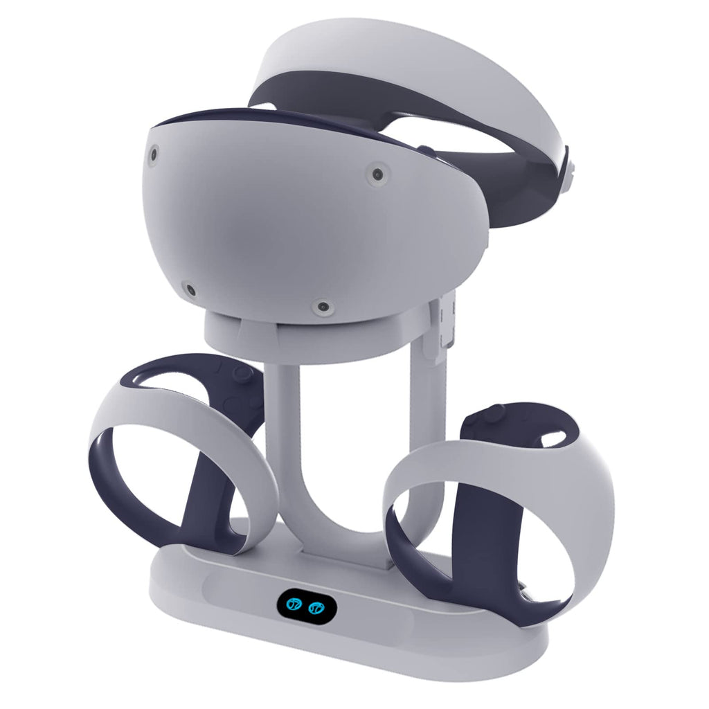 VR Controller Charging Dock and Headset Storage Stand J6292