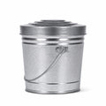 6 Gal Galvanized Steel Storage Can V7387