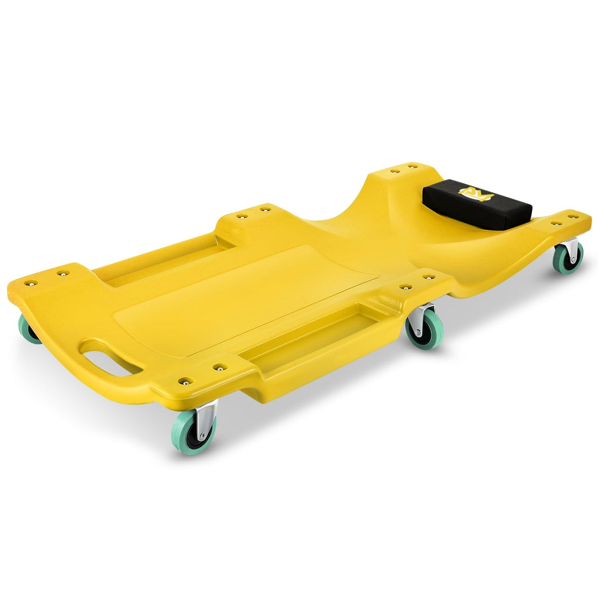 40 Inch Rolling Garage Creeper with Padded Headrest Y290740