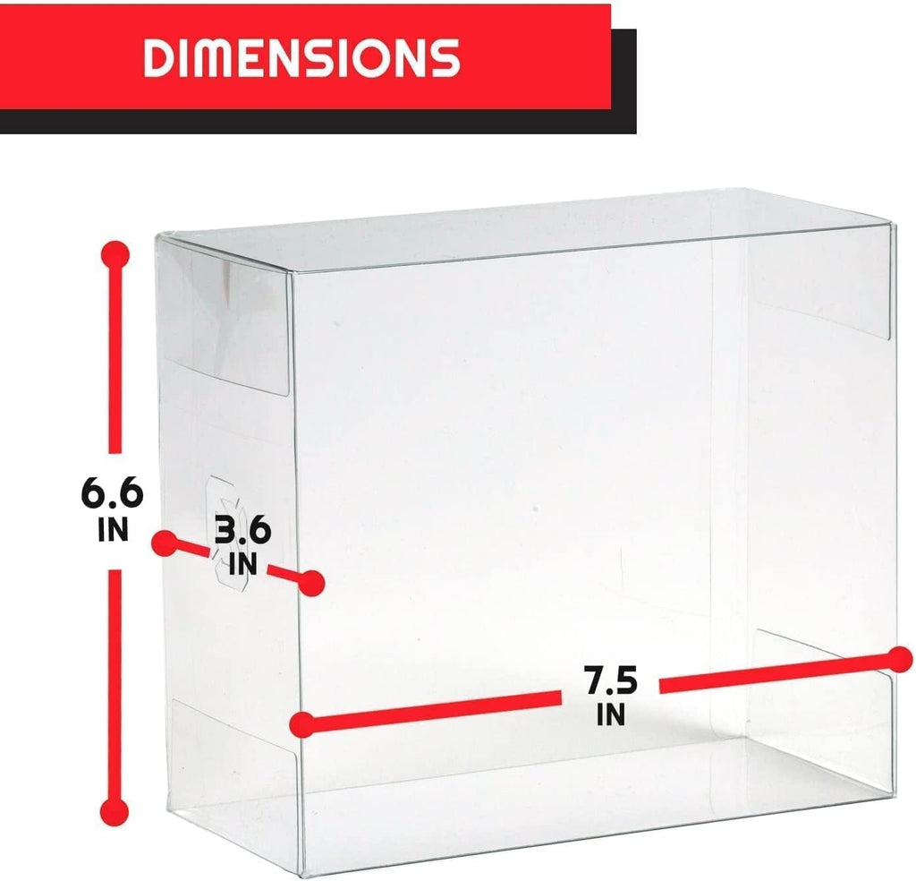 Clear PET Display Case 5-Pack + 2-Pack V678