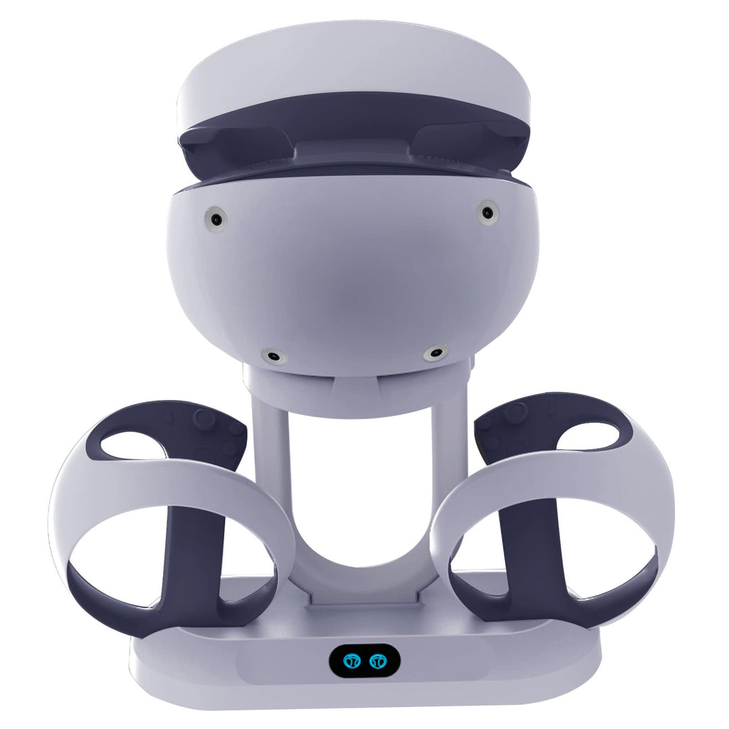VR Controller Charging Dock and Headset Storage Stand J6292