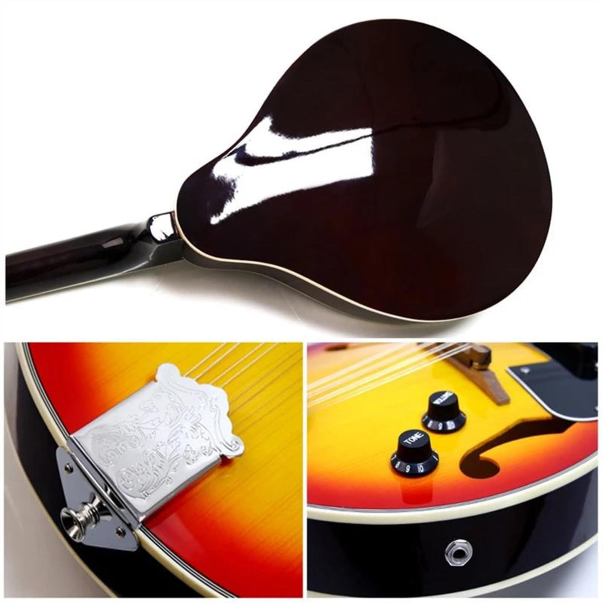 8 Strings Sunburst Spruce Mandolin M107443