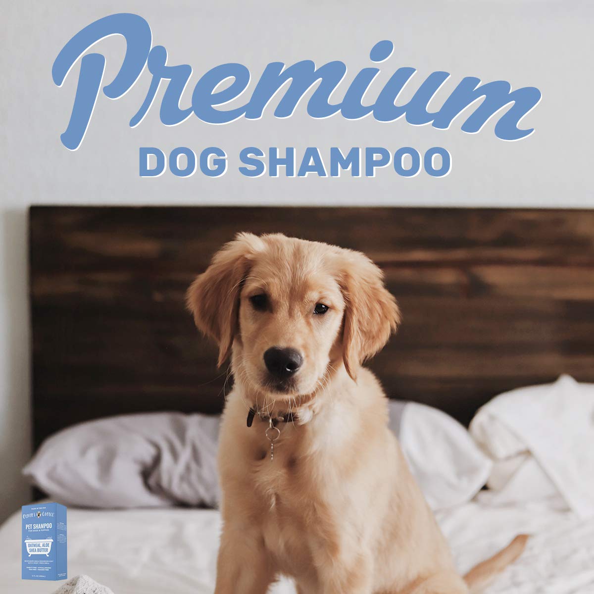 Oatmeal Aloe Shea Butter Dog Shampoo 14 fl. oz X3233