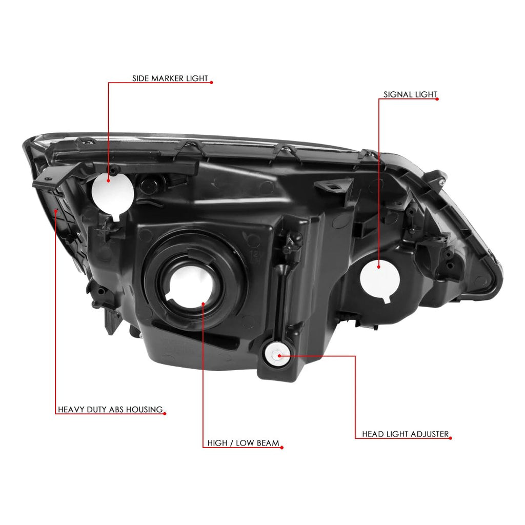 Halogen Headlight Assembly M504