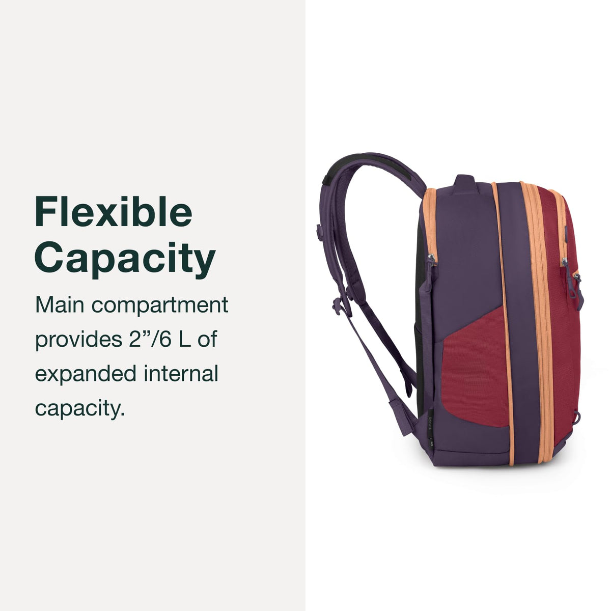 Black Expandable Travel Pack L11540