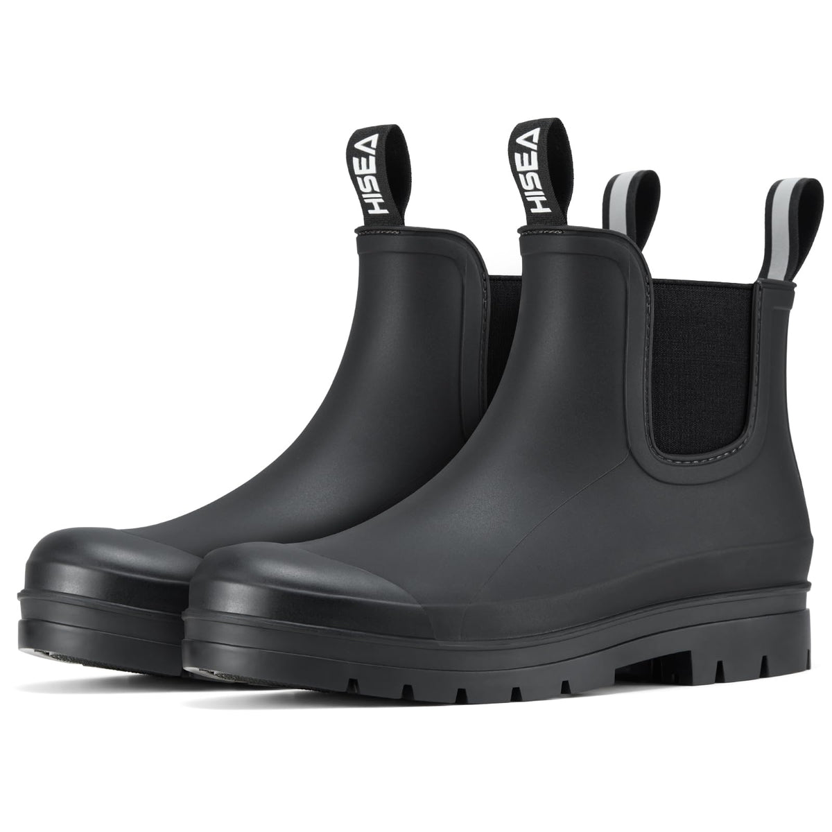 Women's Waterproof Ankle Chelsea Rain Boots U20864