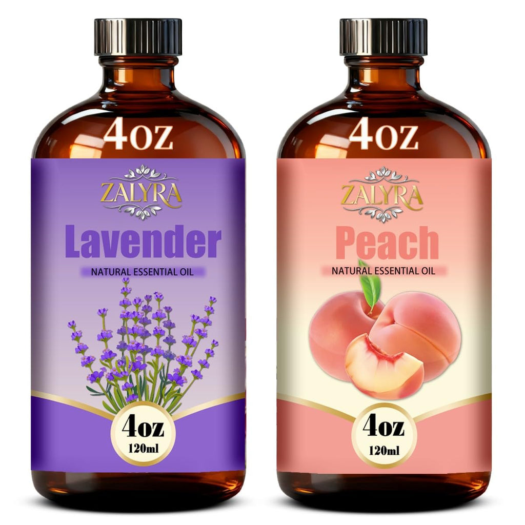 Lavender&Peach Essential Oil 4 Fl Oz+0.33 Fl Oz T685