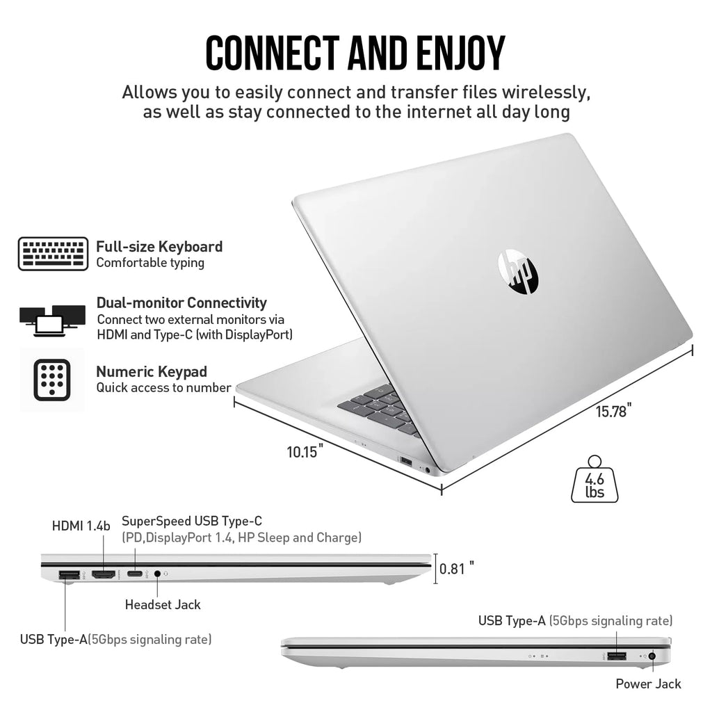 17 Inch Intel Core 7 Windows 11 Pro Laptop T671