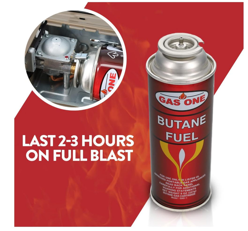 Butane Fuel Canisters 12 Count W822796