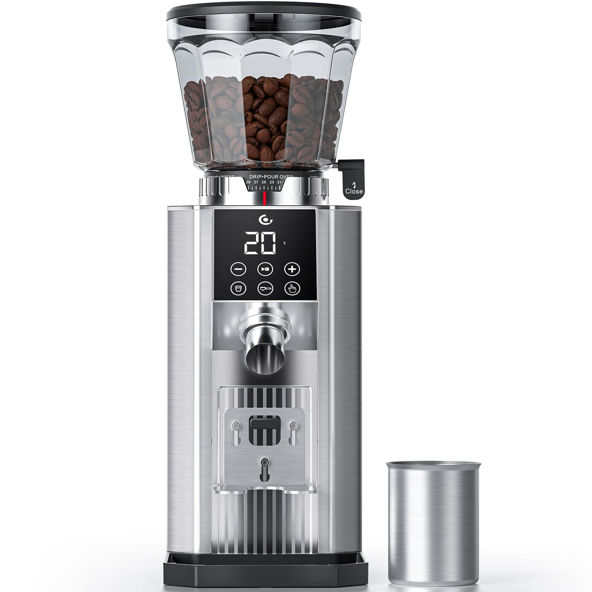 Conical Burr Coffee Grinder with 45 Grind Settings C463786