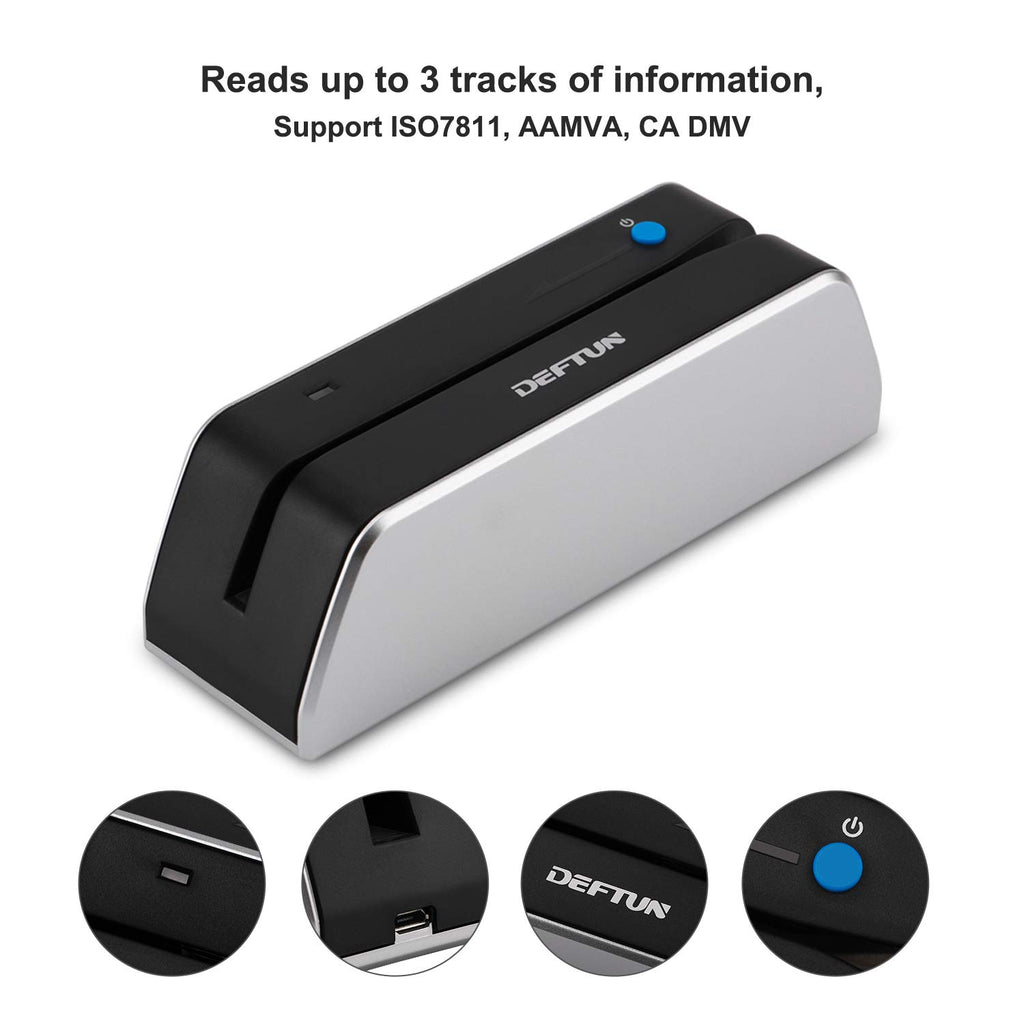Bluetooth Stripe Card Reader Encoder Mini Portable L798