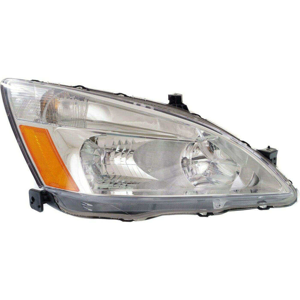 Headlight Left Right Clear Lens F9112