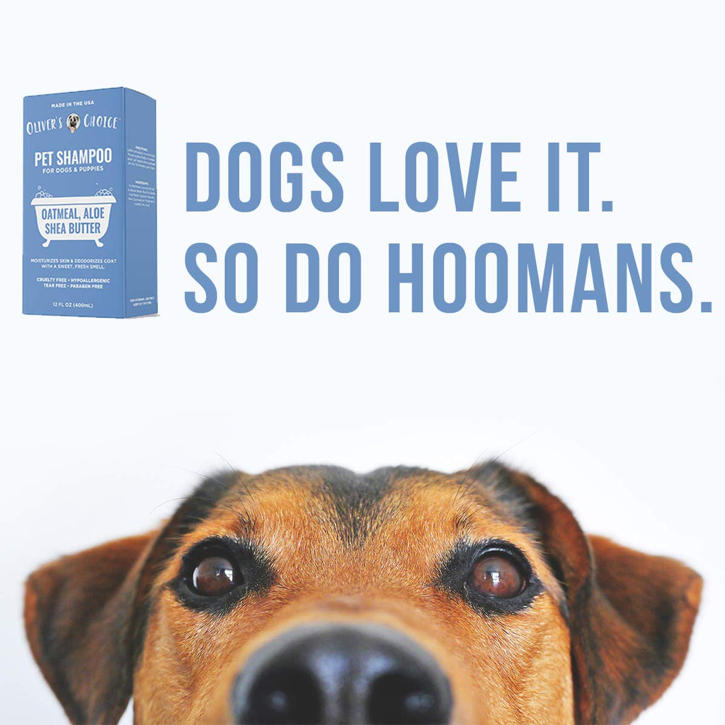 Oatmeal Aloe Shea Butter Dog Shampoo 14 fl. oz X3233