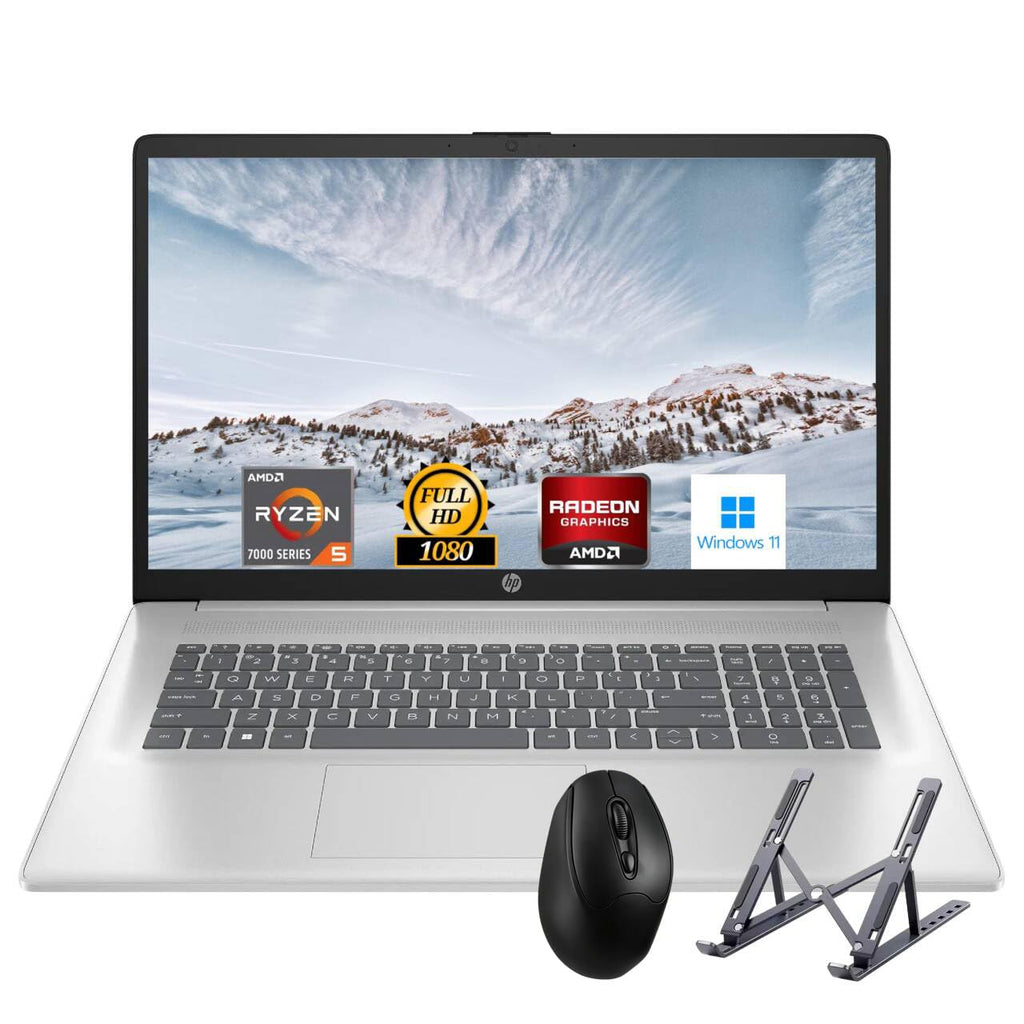 17.3" Full HD Laptop AMD Ryzen 5 16GB RAM 1TB SSD Natural Silver Q366714