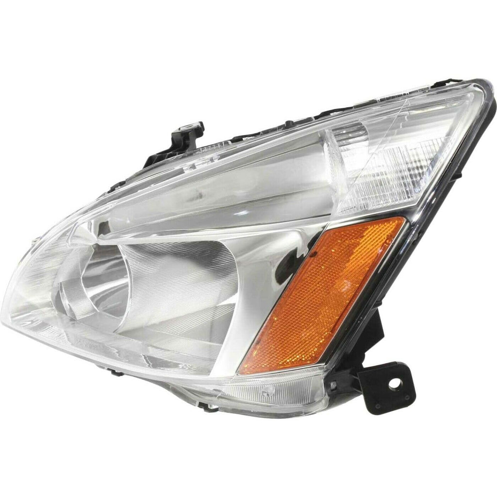 Headlight Left Right Clear Lens F9112