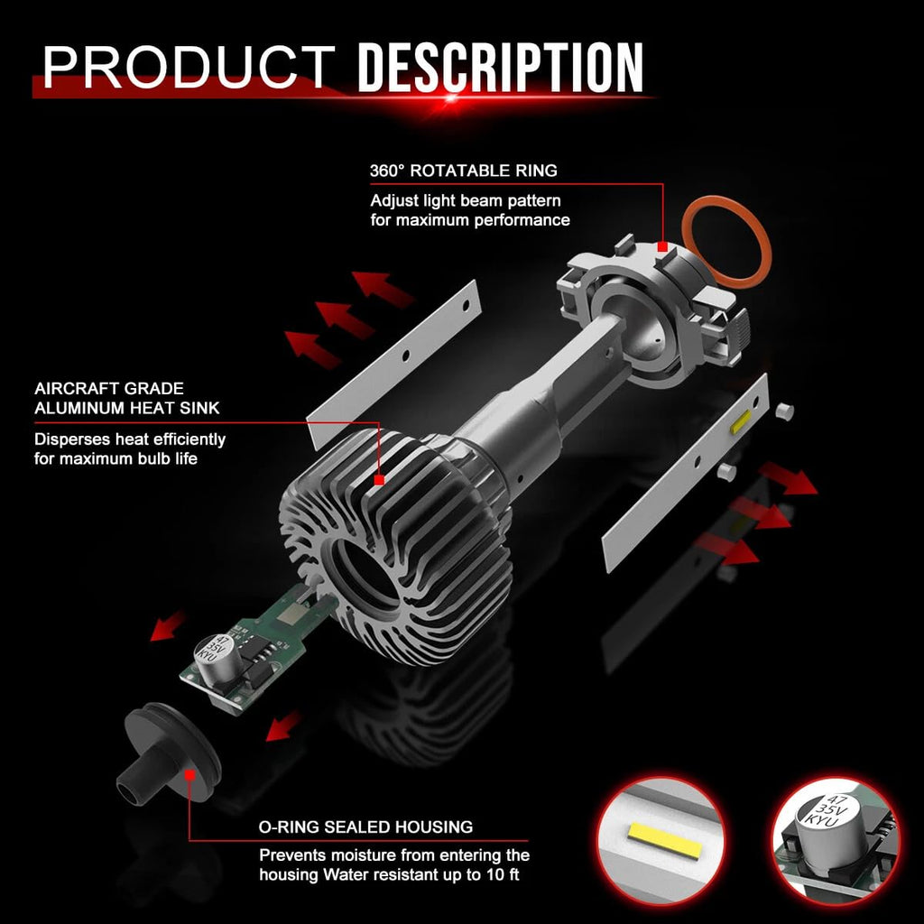 Halogen Headlight Assembly M504