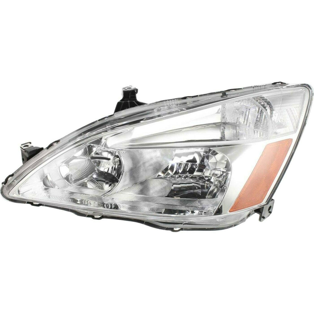Headlight Left Right Clear Lens F9112