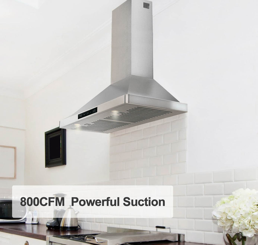 30 Inch Stainless Steel Wall Mount Range Hood M880450
