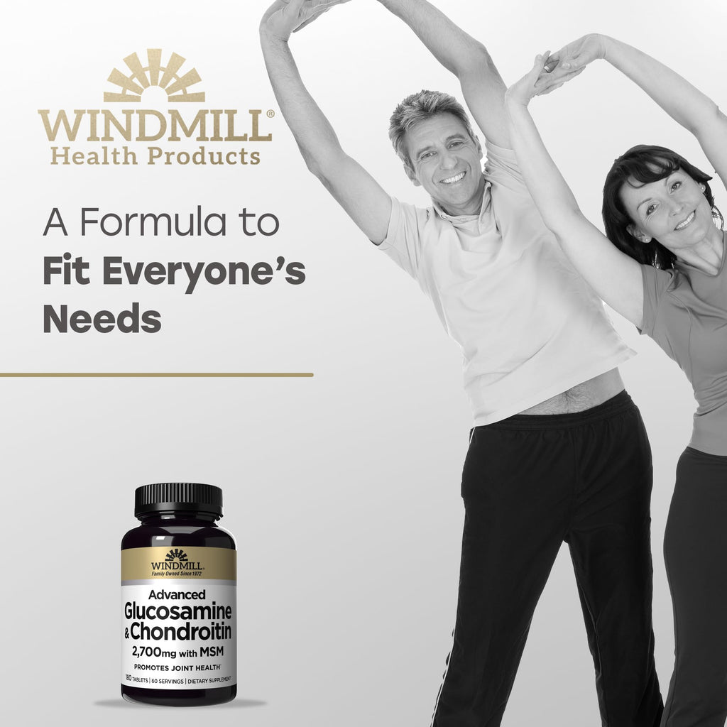 Glucosamine & Chondroitin 180 Tablets S64283