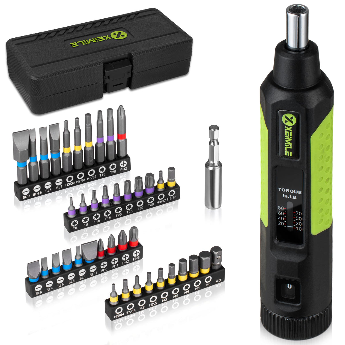 43Pcs Torque Screwdriver X621