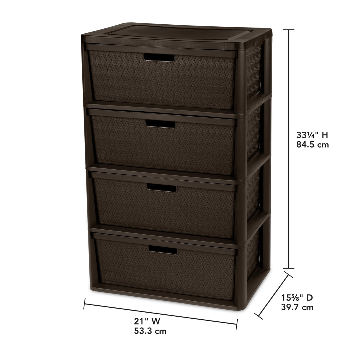 Decorative Drawer Tower Storage Organizer T2669