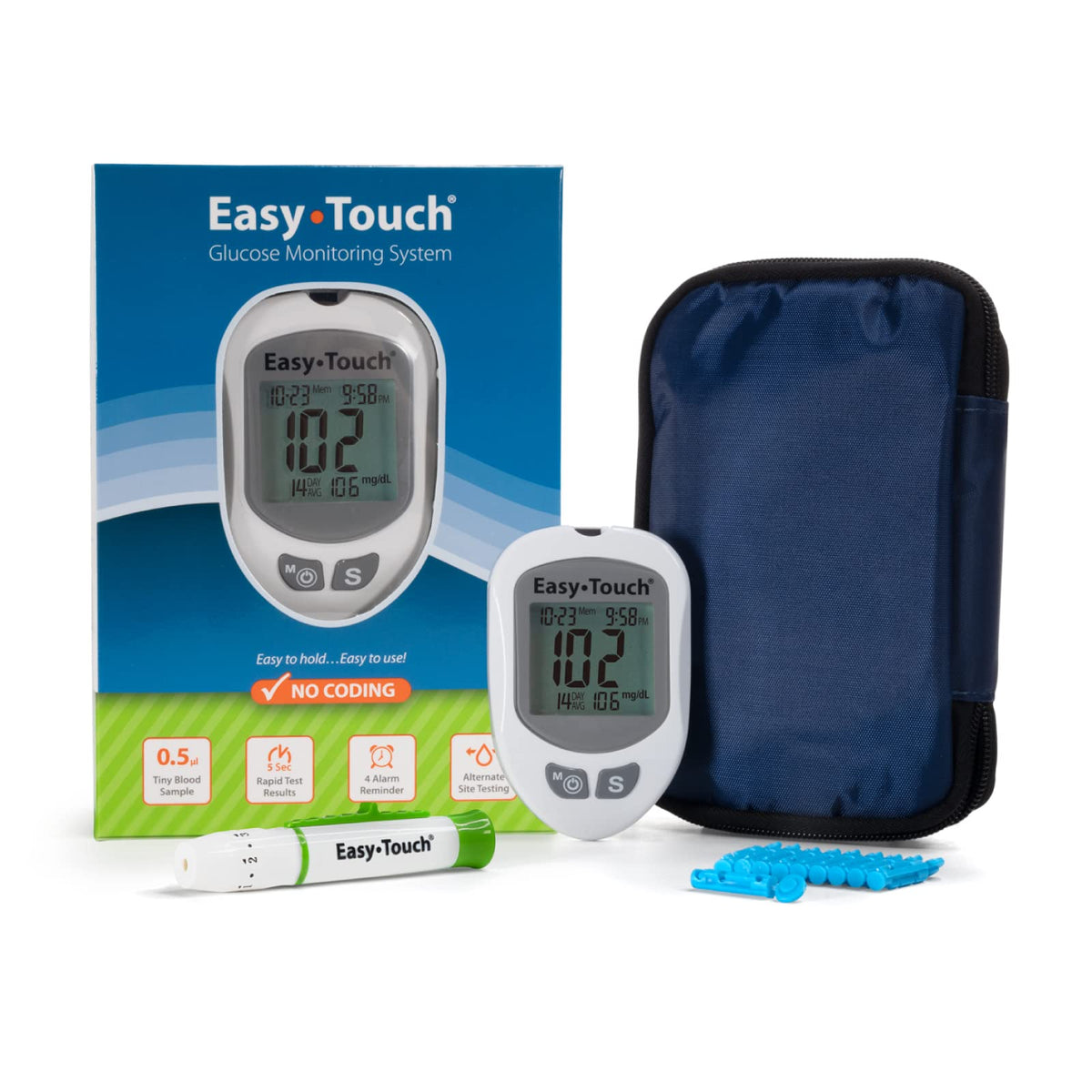Glucose Meter Kit with 100 Test Strips D360676