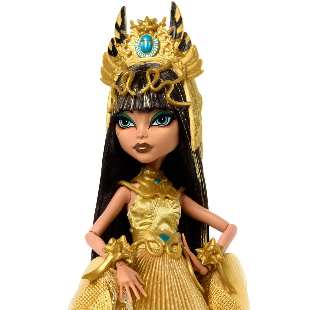 Collectible Doll in Golden Gown with Fringe Shawl Q753