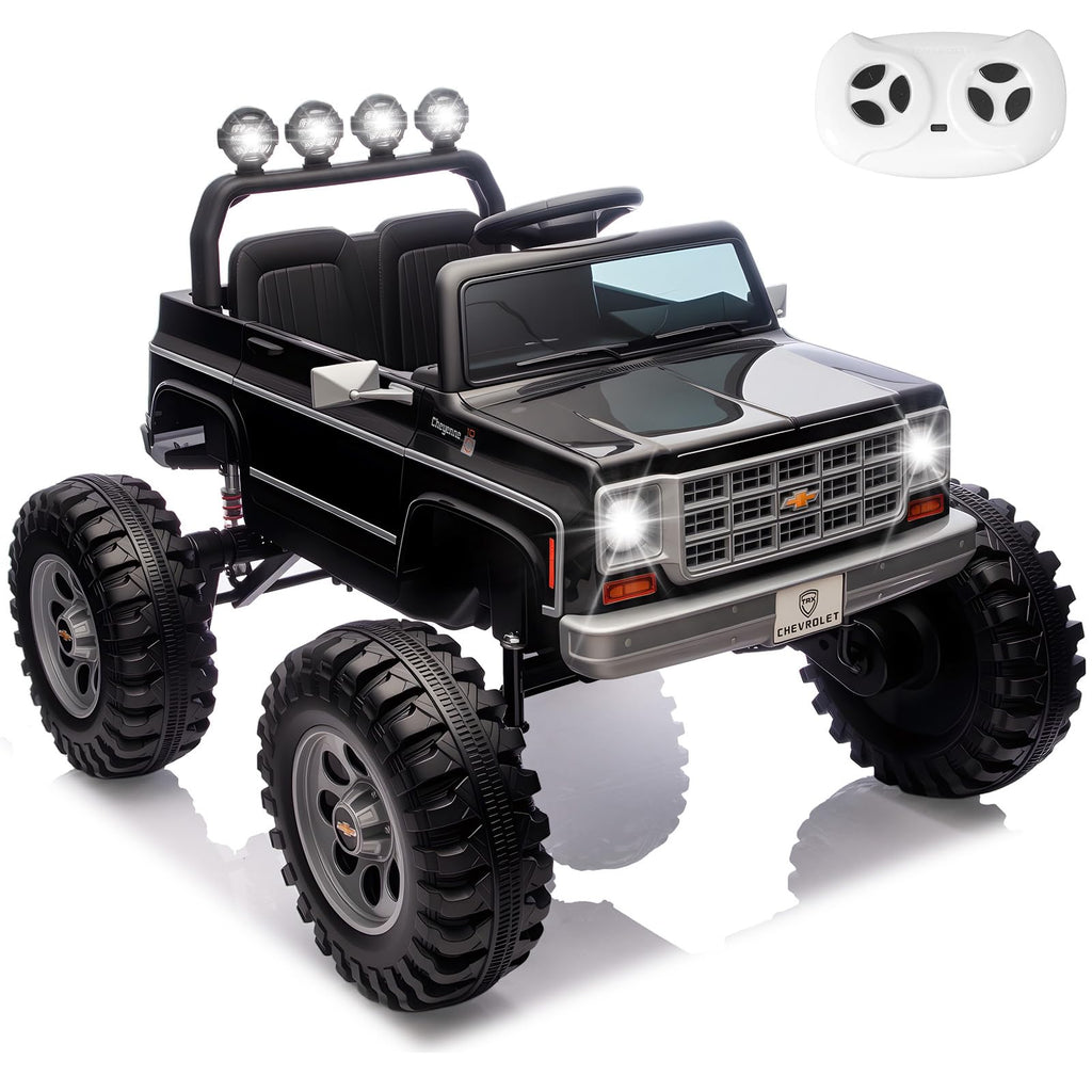 24V Ride on Truck with Remote Control, Black P77264