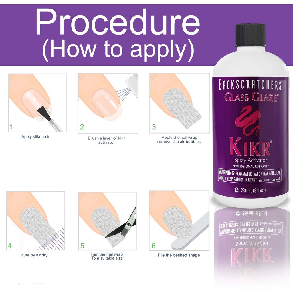 8 Fluid Ounce Glass Glaze Spray Activator O2375