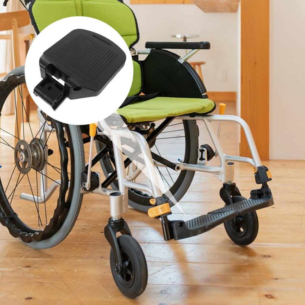 2pcs Adjustable Heavy Duty Wheelchair Footrest S2119