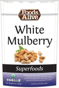 Organic White Mulberries Dried 8 oz X5122