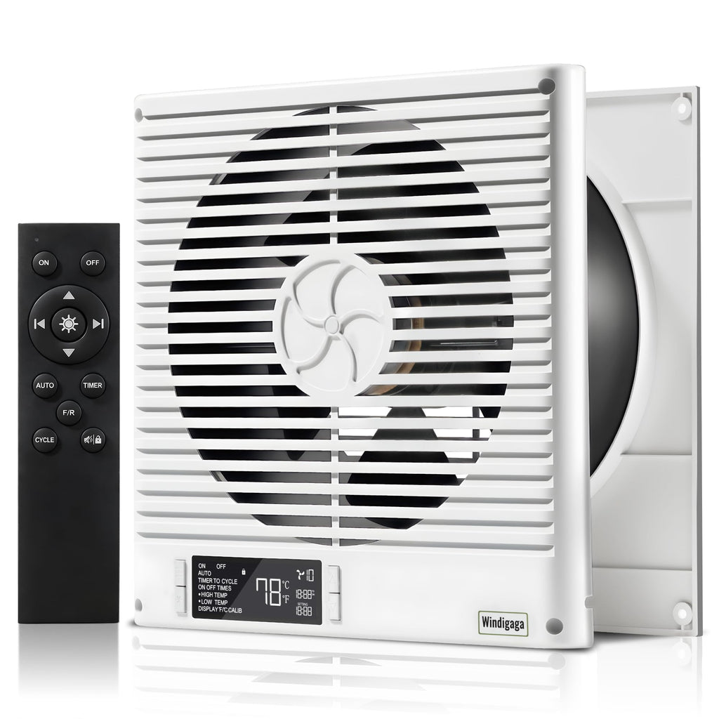 8" Room to Room Air Transfer Fan with Remote E13540