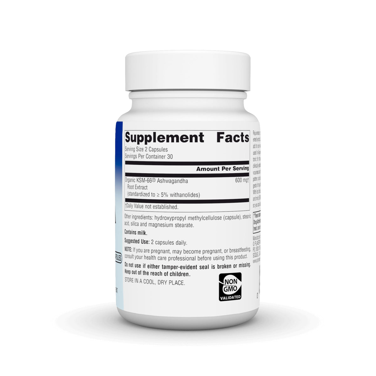 Ashwagandha 600 mg 60 Vegetarian Capsules F5220