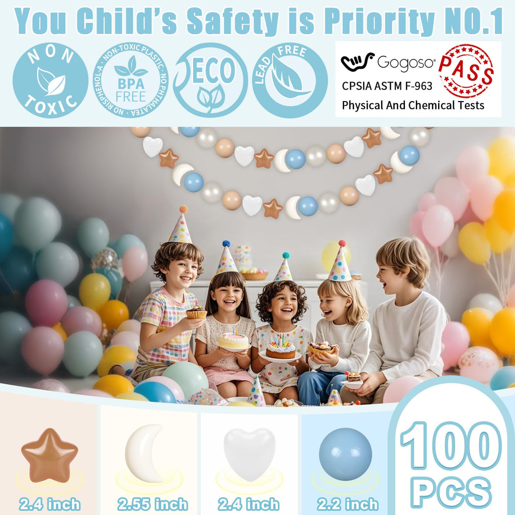 100 200 500 1000 Crush Proof Bpa Free Ball Pit Balls O380