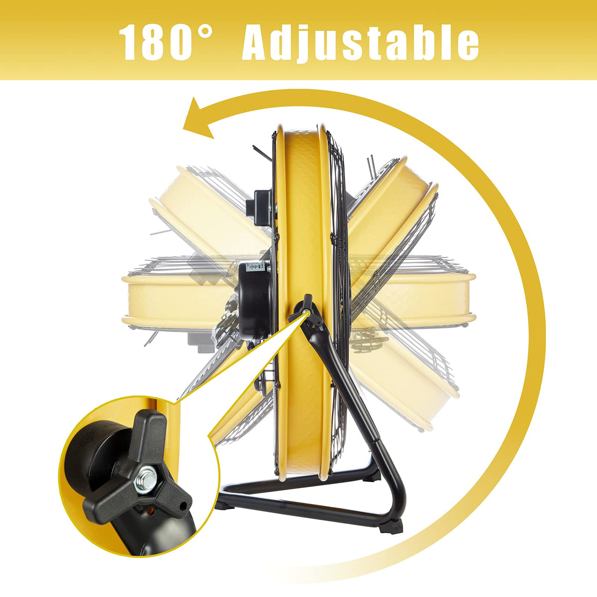 20 inch Heavy Duty Shroud Fan with 1/4 Motor, 2 Pack A22245