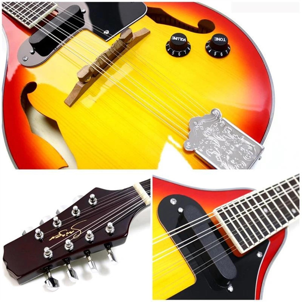 8 Strings Sunburst Spruce Mandolin M107443