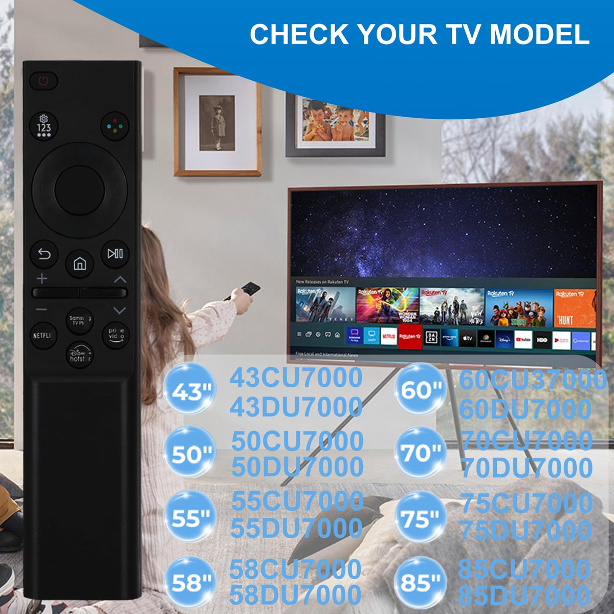 Remote for TV T82521