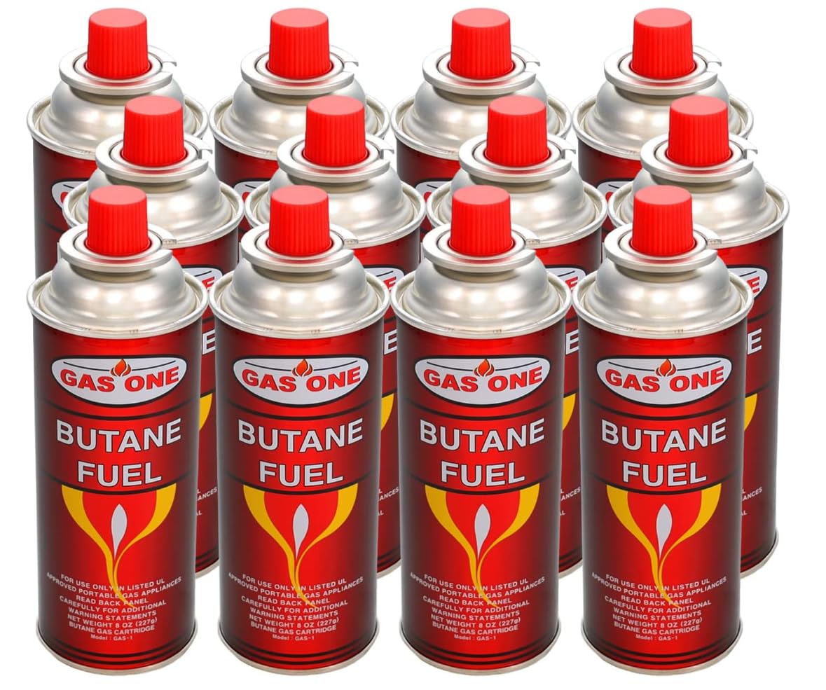 Butane Fuel Canisters 12 Count W822796
