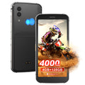 Unlocked Rugged Cell Phone 128GB IP68 Waterproof Android Smartphone Black X5568