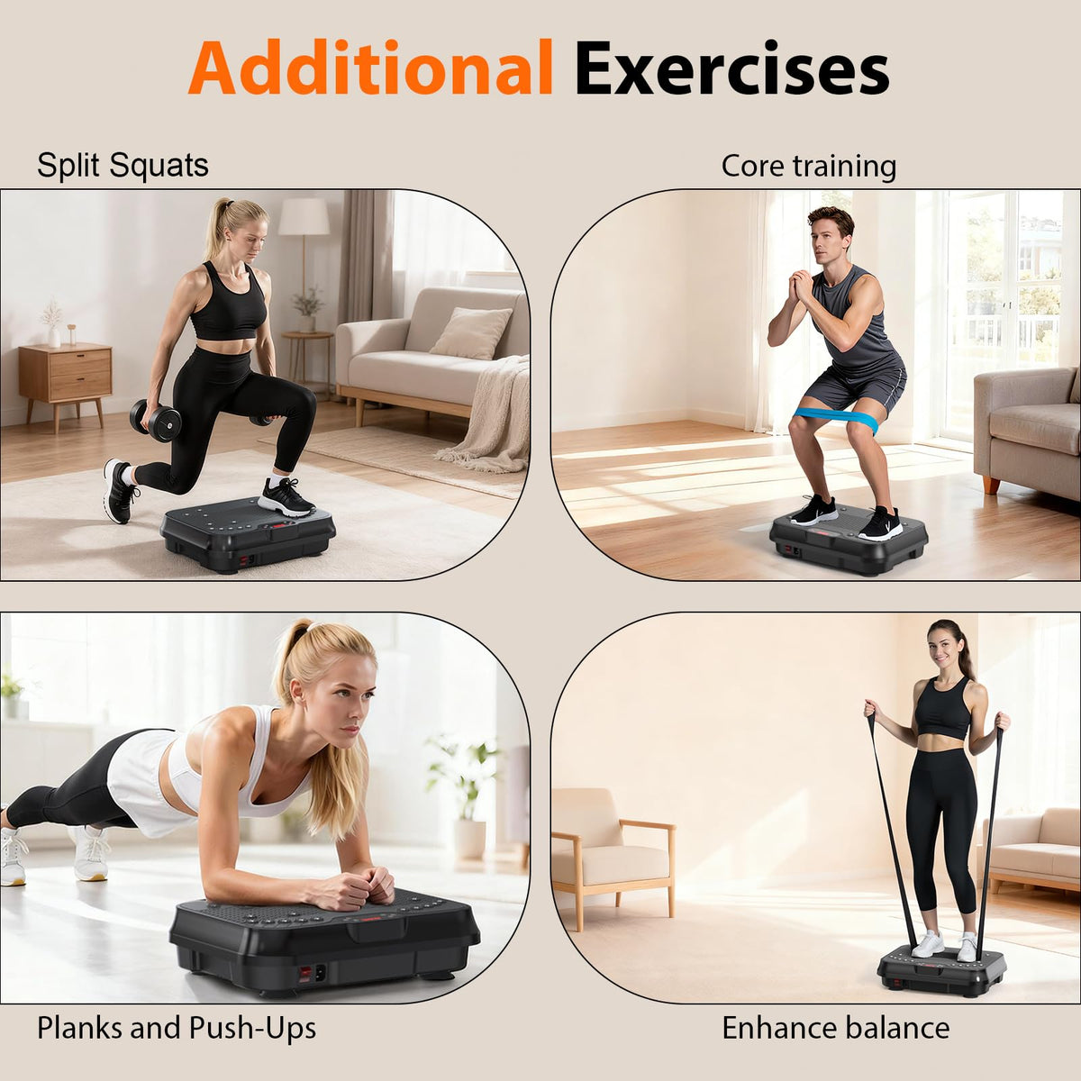 Vibration Plate Exercise Machine X117