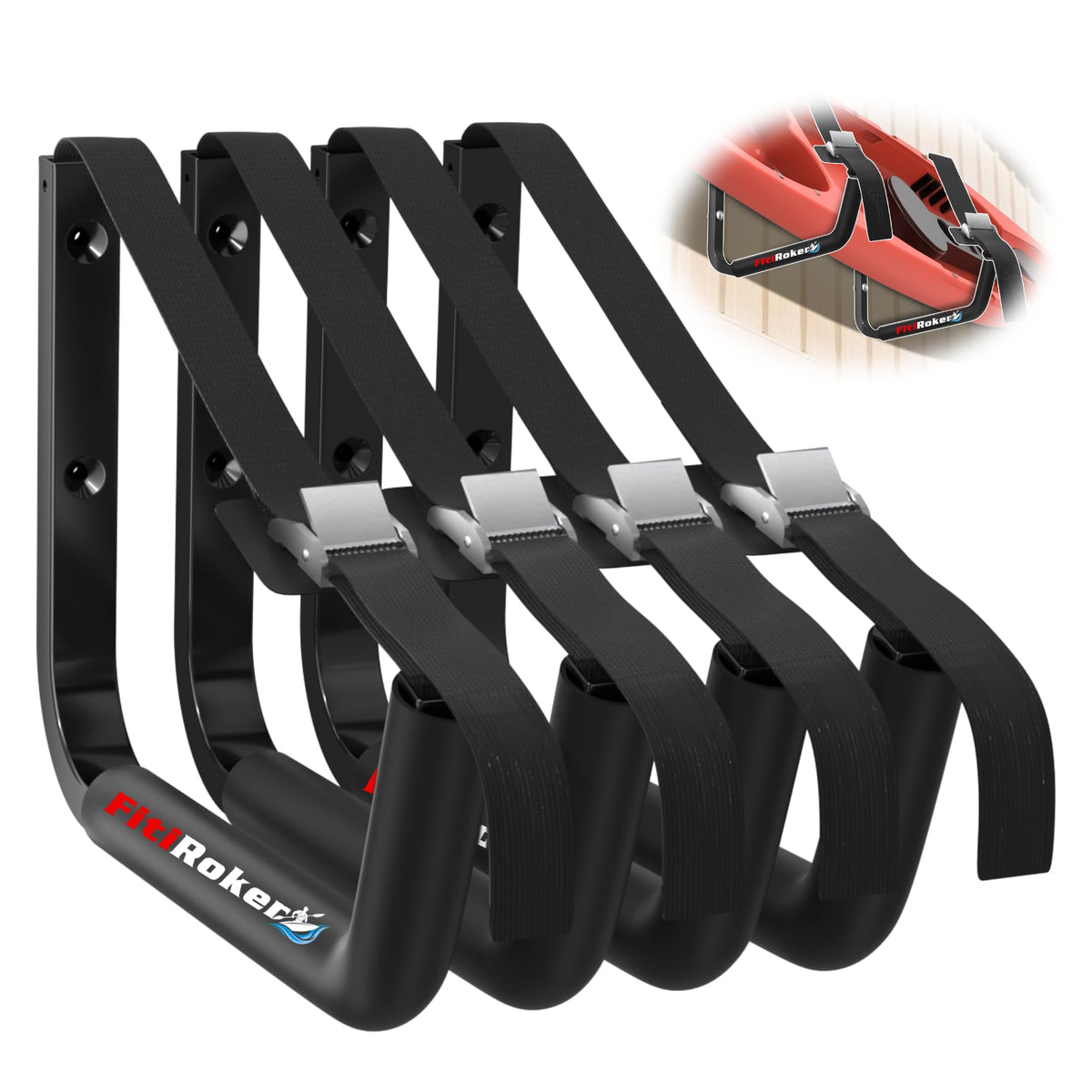 Wall Mounted Kayak Storage Rack C7082