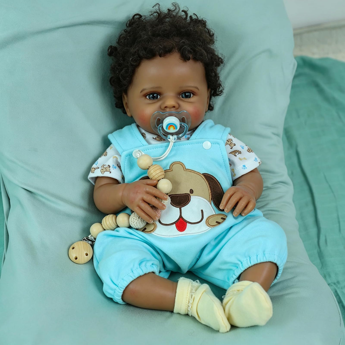 Black 20 Inch Reborn Baby Doll C33368