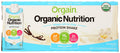 Organic Vegan Plant Based Nutritional Shake Vanilla Bean 11 Ounce 12 Count D4270