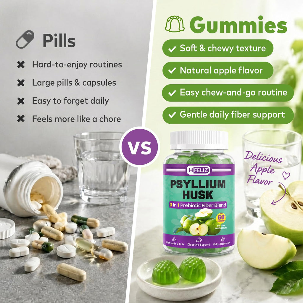 Psyllium Husk 1500mg Fiber Supplement Z530344